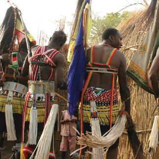 People with Traditional Costume People with Traditional Costume
