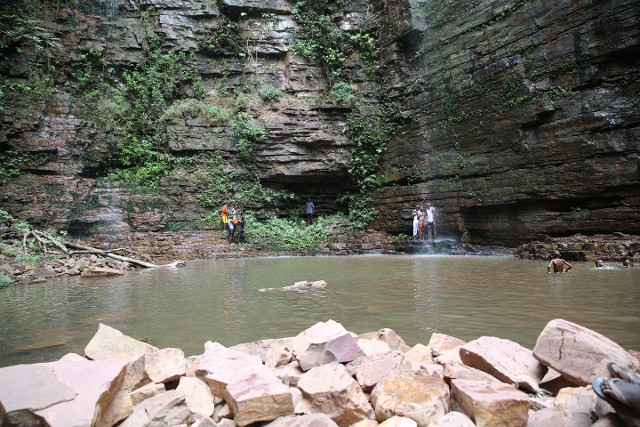 Waterfall Poop